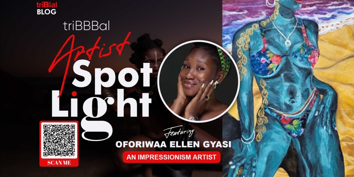 triBBBal Artist Spotlight: Unveiling the World of Impressionism through Oforiwaa's (Nattygoddessart) Paintings